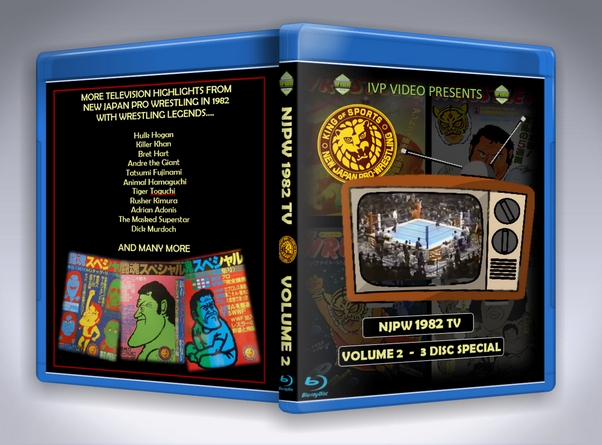 NJPW in 1982 V.2 (3 Disc Blu-Ray with Cover Art)